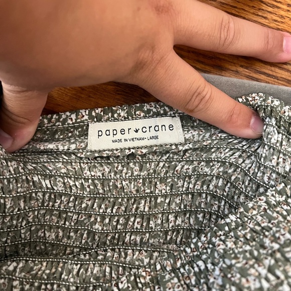 paper crane blouse!!! - Picture 3 of 3